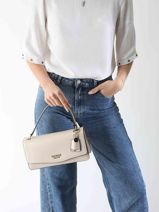 Cross Body Tas Eco Evaine Polyurethaan Guess Beige eco evaine VG953520-vue-porte